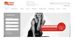 Desktop Screenshot of luehrmann-reisen.de